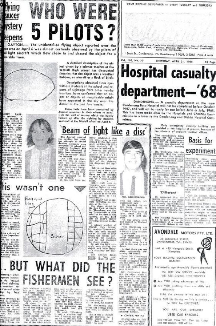 1966 Westall UFO Encounter