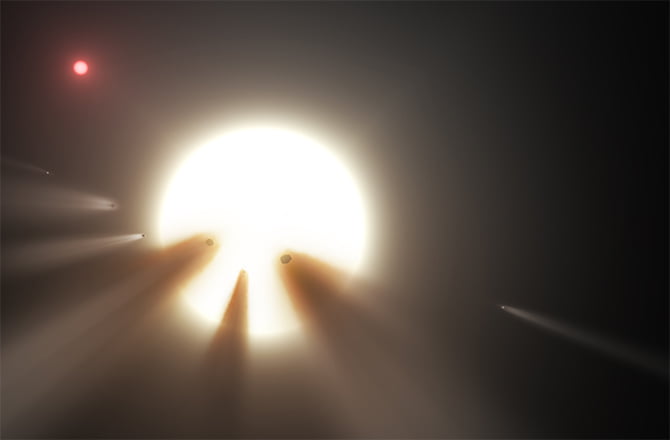 Alien Megastructure? Probably Not. Exocomets More Likely