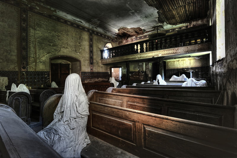 Real Ghost Story: Church Ghost