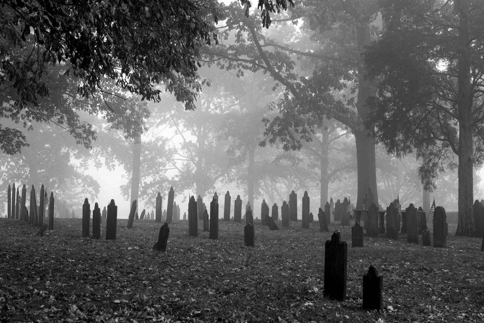 Real Ghost Story: Family Cemetery Ghost Face