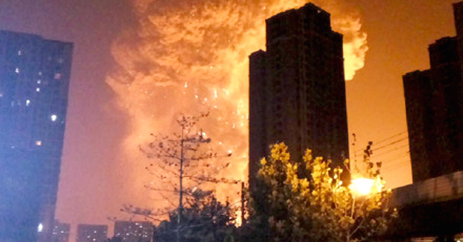 Was Tianjin Explosion In China Caused By A Mini Nuke?